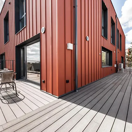 2 Floor Apartment With Amazing Terrace Kaunas Extérieur photo
